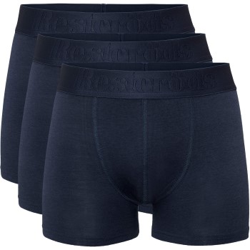 Resteröds 3P Organic Cotton Boxer Regular Leg Marineblå økologisk bomuld Medium Herre