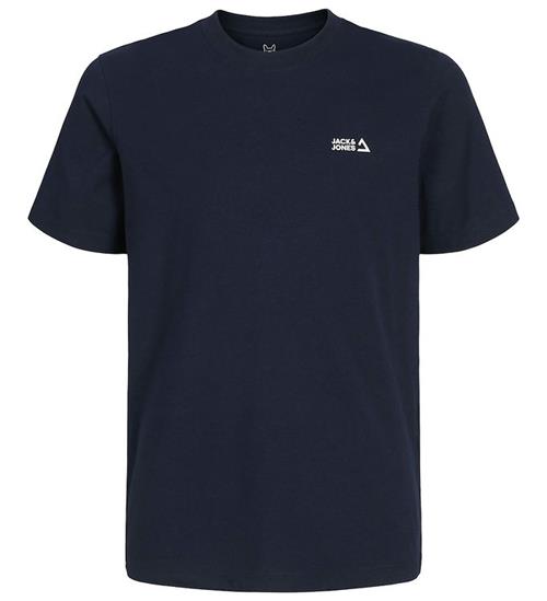 Se Jack & Jones Jack & Jones T-shirt - JcoCloud - Navy Blazer ved KidsWorld