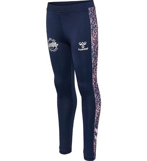 Hummel Hummel Leggings - hmlFSK Joy - Black Iris/Heather Rose