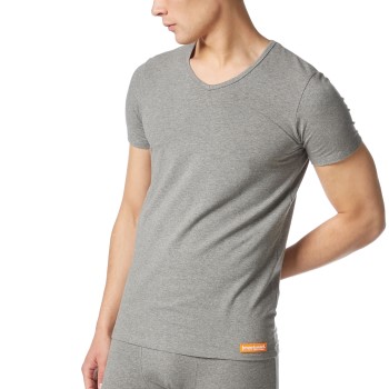 Se Bruno Banani Warm Up V-Shirt Grå bomuld Small Herre ved Timarco