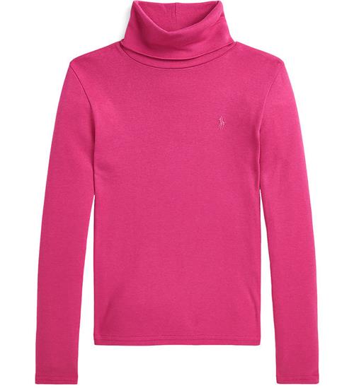 Se Polo Ralph Lauren Bluse m. Rullekrave - Colge Pink ved KidsWorld