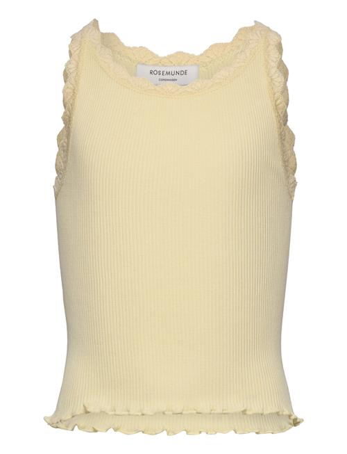 Rosemunde Kids Rkbeatha Sl Top W/ Lace Rosemunde Kids Yellow