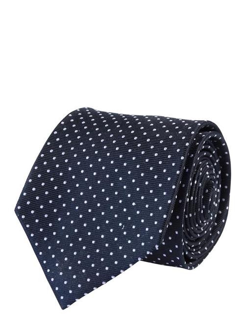 Dots Silk Tie Portia 1924 Black