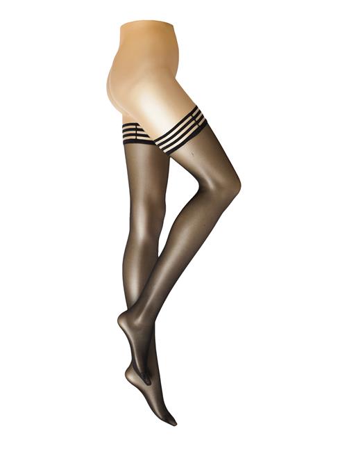 Swedish Stockings Mira Premium Stay Ups 20 Den Swedish Stockings Black