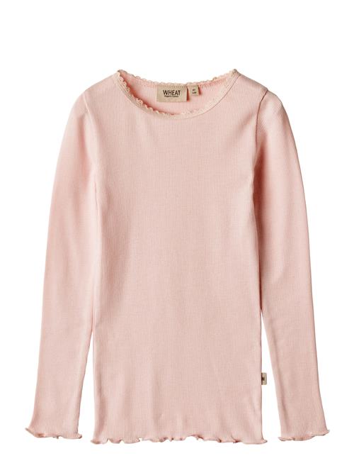 Rib T-Shirt L/S Reese Wheat Pink