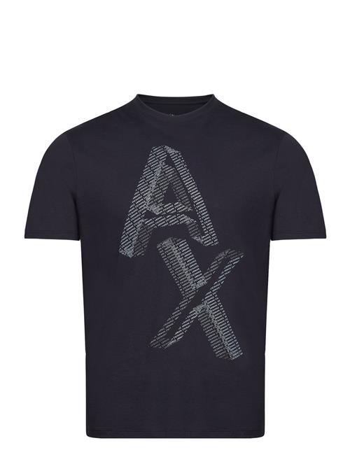 Se Armani Exchange T-Shirt Armani Exchange Blue ved Booztlet