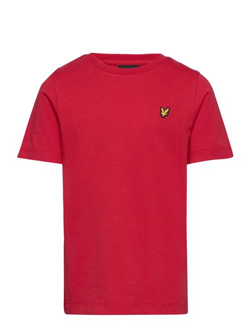 Se Lyle & Scott Plain T-Shirt Lyle & Scott Red ved Booztlet