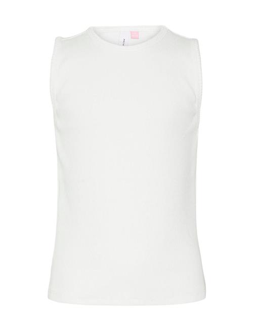 Vero Moda Girl Vmhazel Sl Scallop Top Jrs Girl Vero Moda Girl White