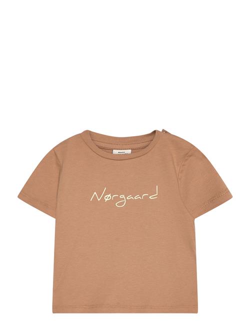 Se Mads Nørgaard Single Favorite Taurus Tee Mads Nørgaard Brown ved Booztlet