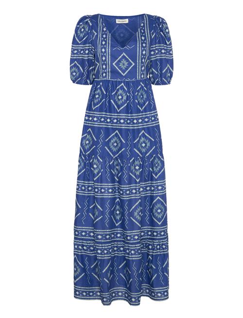 Gamboll Maxi Dress Ss Lollys Laundry Blue