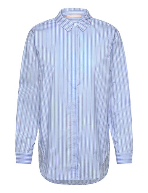 Srbeate Ls Shirt Striped Soft Rebels Blue