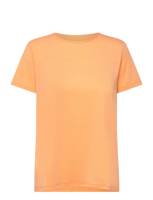 Se Athlecia Lizzy W Slub S/S Tee Athlecia Orange ved Booztlet