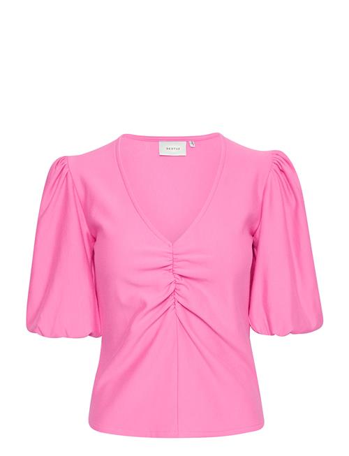 Rifagz Ss Balloon Blouse Gestuz Pink