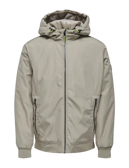 ONLY & SONS Onsmaze Hood Jacket Otw ONLY & SONS Grey