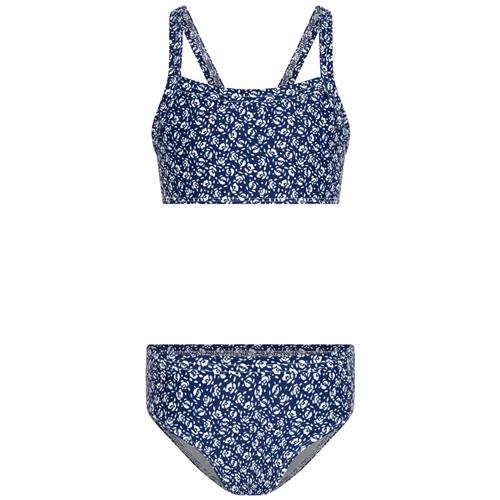 Petit Bateau Blomstret Bikini Navyblå | Blå | 8 years