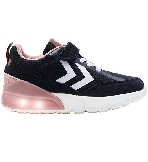 Hummel Hummel Sko m. Lys - Daylight - Sort/Pink