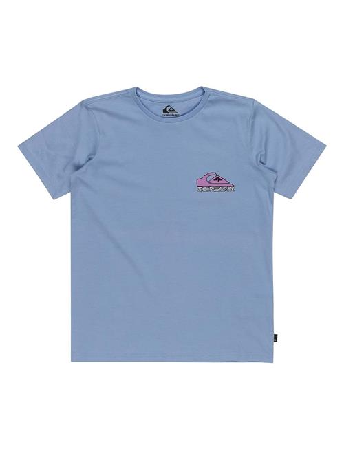 Quiksilver Take Us Back Logo Ss Yth Quiksilver Blue