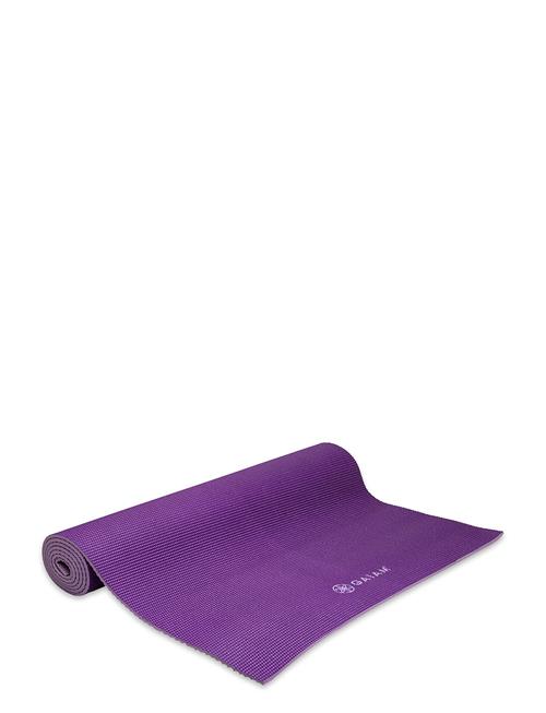 Se Gaiam Gaiam Plum Jam 2-Color Yoga Mat 6Mm Premium Gaiam Purple ved Booztlet