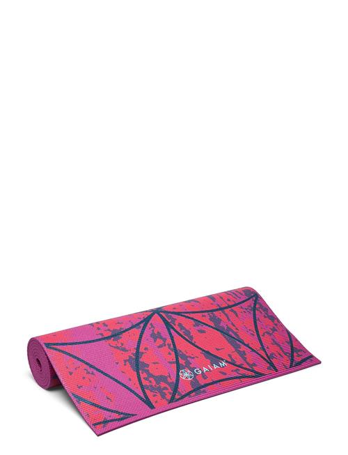 Se Gaiam Radiance Yoga Mat 6Mm Premium Gaiam Pink ved Booztlet