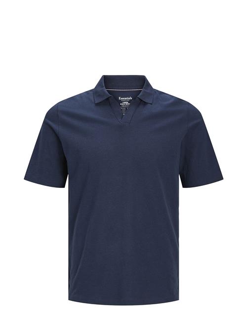 Jack & Jones Jjesummer Linen Polo Ss Ln Jack & J S Navy