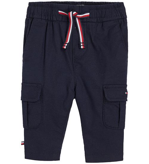 Se Tommy Hilfiger Bukser - Cargo - Desert Sky ved KidsWorld