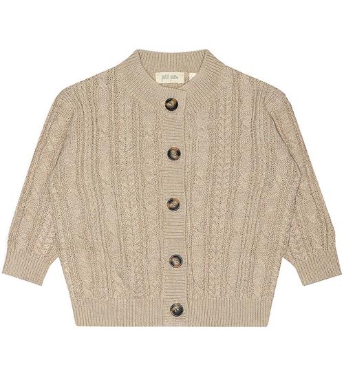 Petit Piao Cardigan - Strik - Light Taupe Melange