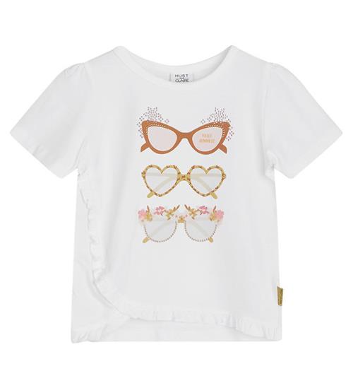 Se Hust and Claire Hust and Claire T-shirt - Artina - Hvid ved KidsWorld