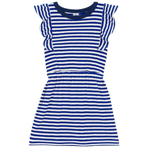 Petit Bateau Stribet Kjole Navyblå | Blå | 4 years