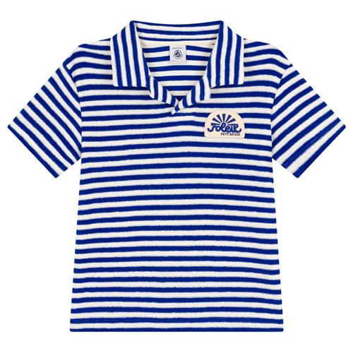 Petit Bateau Stribet Poloshirt Blå | Blå | 4 years