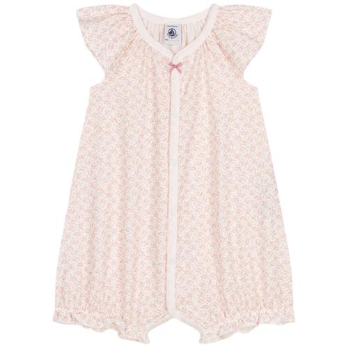 Se Petit Bateau Blomstret Romper Lyserød | Lyserød | 12 months ved Babyshop