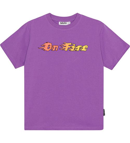 Se Molo Molo T-shirt - Rodney - Purple Sky ved KidsWorld