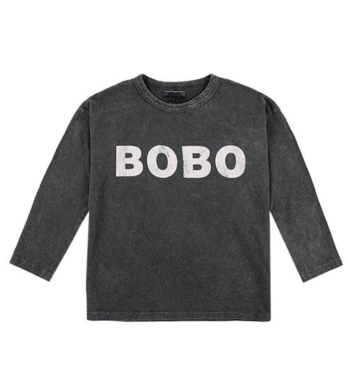 Se Bobo Choses Bluse - Dark Grey ved KidsWorld