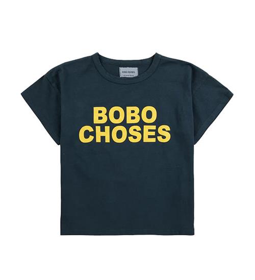 Se Bobo Choses Bobo Choses T-shirt - Midnight Blue ved KidsWorld