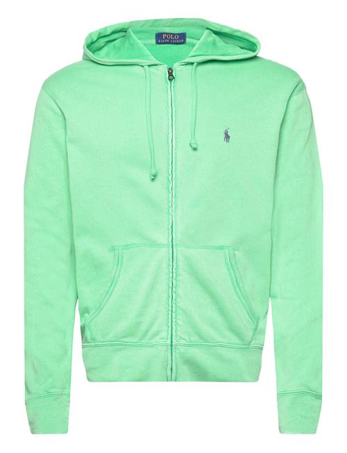 Se Polo Ralph Lauren Spa Terry Full-Zip Hoodie Polo Ralph Lauren Green ved Booztlet