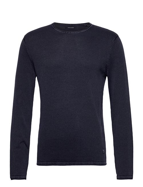 Jack & Jones Jjeleo Knit Crew Neck Noos Jack & J S Navy