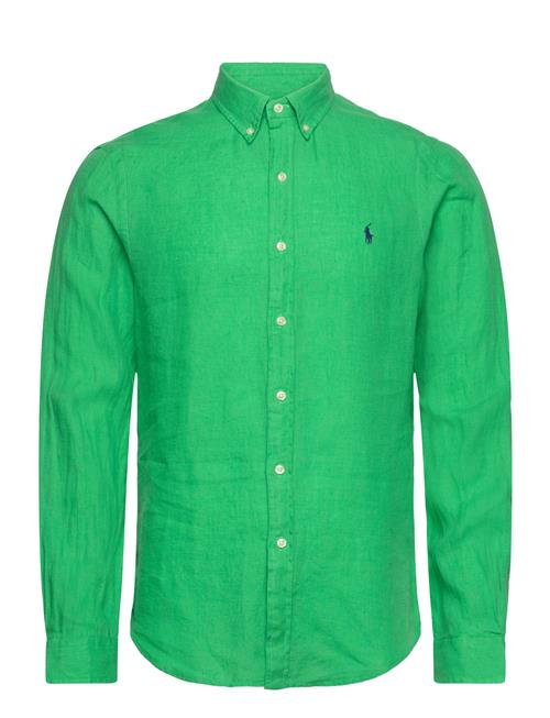 Polo Ralph Lauren Slim Fit Linen Shirt Polo Ralph Lauren Green