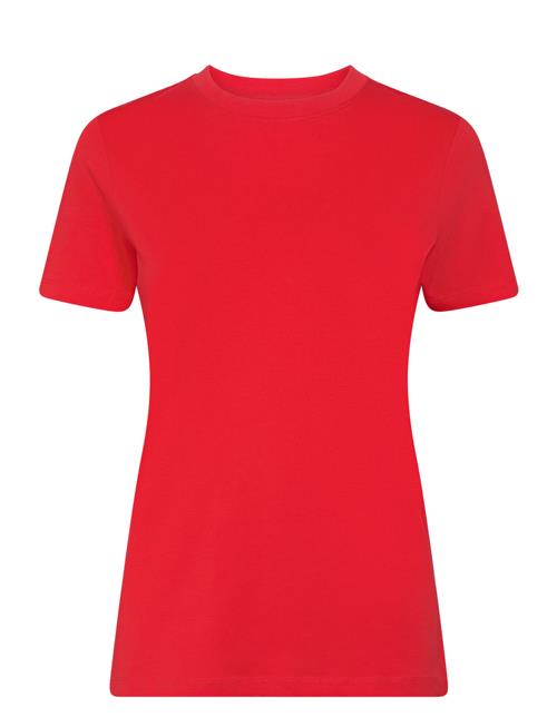 Selected Femme Slfmyessential Ss O-Neck Tee Noos Selected Femme Red