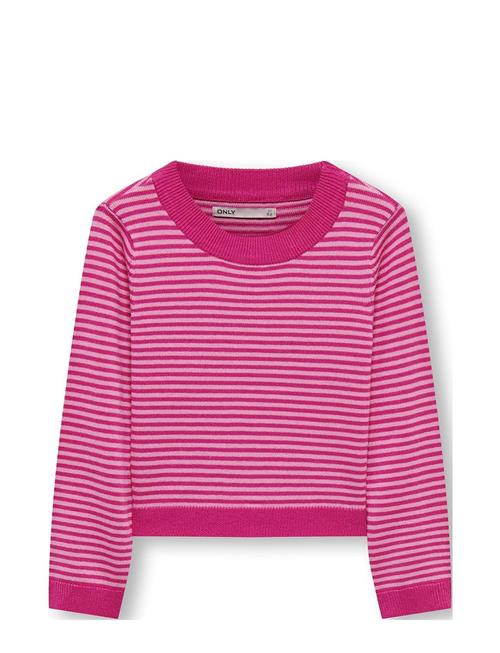 Se Kids Only Kmgiva L/S O-Neck Knt Kids Only Pink ved Booztlet