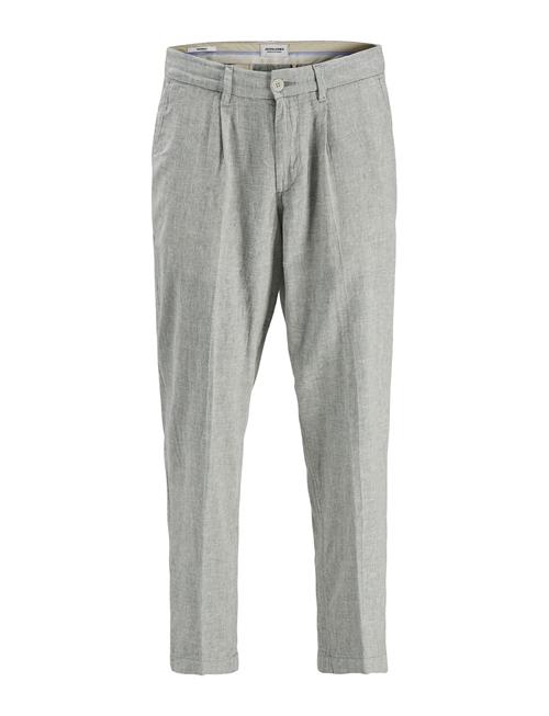 Se Jack & Jones Jpstbill Jjcairo Tapered Linen Ble Jnr Jack & J S Grey ved Booztlet