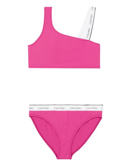 Calvin Klein Bralette Bikini Set Calvin Klein Pink