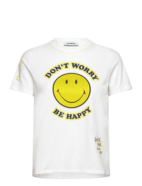 Se Desigual More Smiley Desigual White ved Booztlet