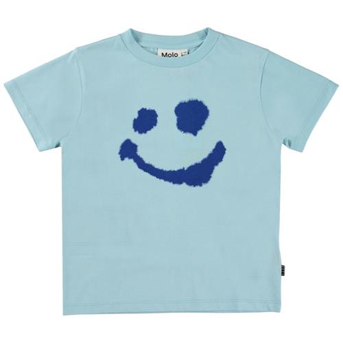 Se Molo GOTS Rame T-shirt Water Smile | Blå | 152 cm ved Babyshop