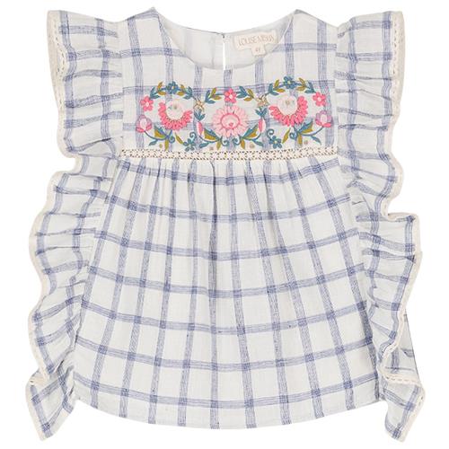 Louise Misha Mala Ternet Bluse Blue River | Blå | 24 months