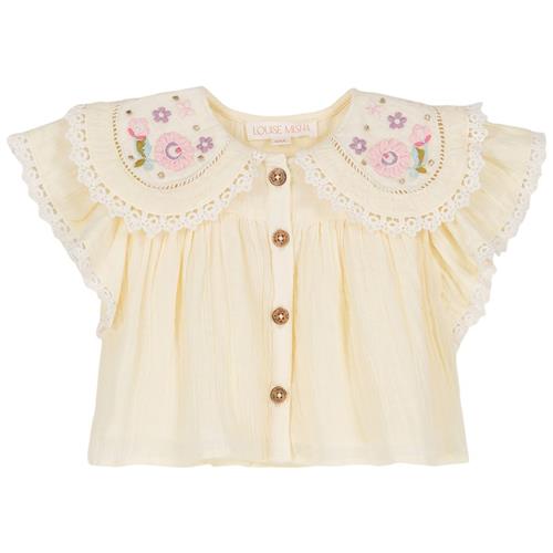 Se Louise Misha Marlina Bluse Gul | Gul | 12 months ved Babyshop