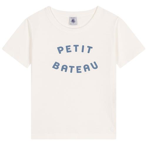 Petit Bateau Logo T-shirt Hvid | Hvid | 4 years