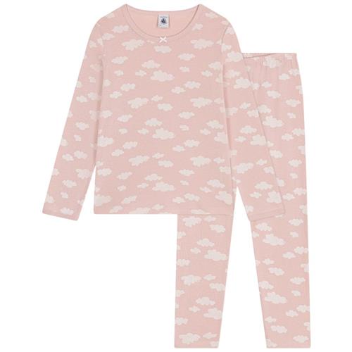 Petit Bateau Mønstret Pyjamas Lyserød | Hvid | 10 years