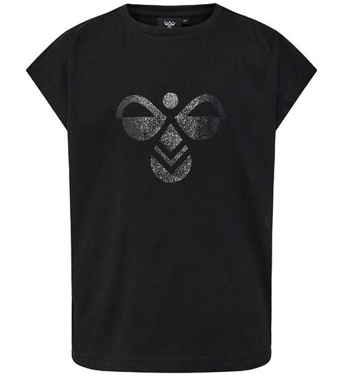 Se Hummel Hummel T-shirt - hmlDiez - Black ved KidsWorld