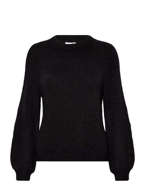 Vila Vijamina O-Neck L/S Knit Top - Noos Vila Black