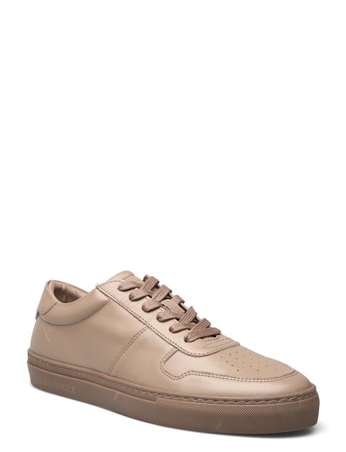 Se Les Deux Wesley Leather Sneaker Les Deux Beige ved Booztlet