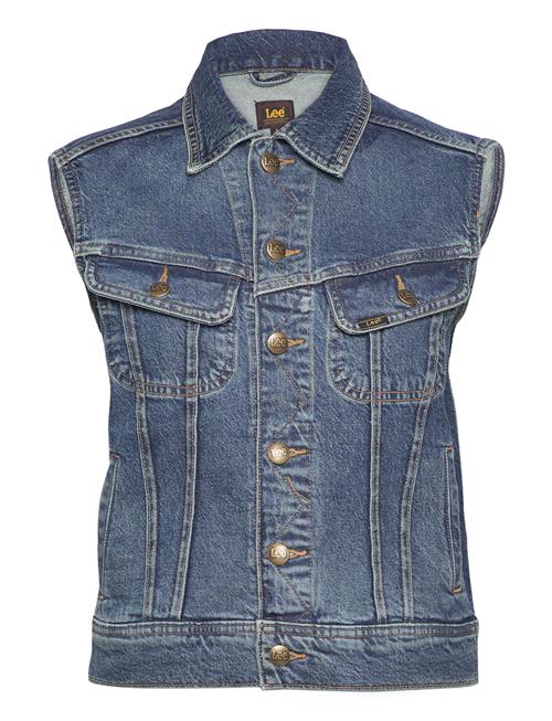 Lee Jeans Sleeveless Rider Jkt Lee Jeans Blue